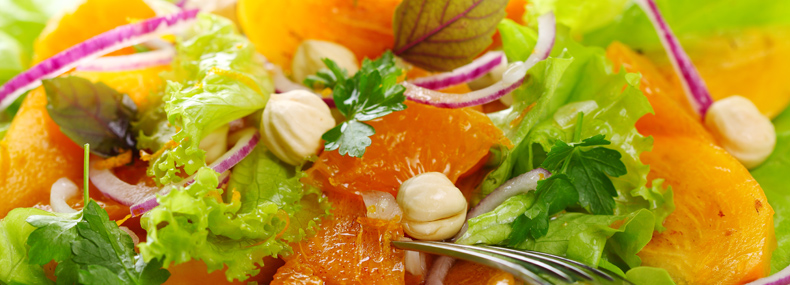 Mandarine salad