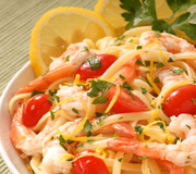 Greek shrimp scampi